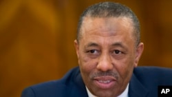 Perdana Menteri Libya Abdullah al-Thinni.